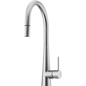 Oliveri SS2525 Essente Stainless Steel Goose Neck Pull Out Mixer