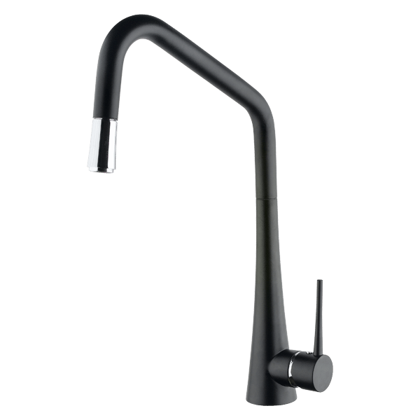 Armando Vicario TINKD-B Black Kitchen Mixer with Pull-out