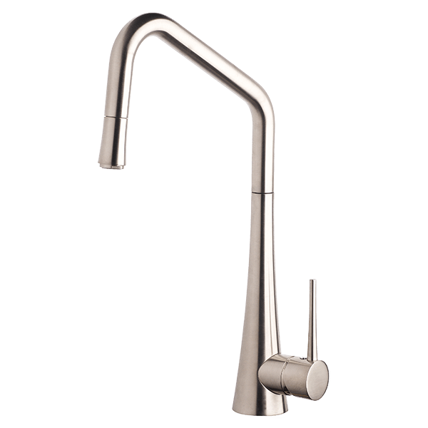 Armando Vicario TINKD-BN Brushed Nickel Kitchen Mixer with Pull-out