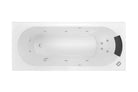 Decina TU1665CNSPAWC Turin 1665mm 12 Jet Contour Spa Bath