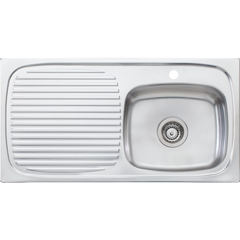 Oliveri UF02 Ultraform Single Bowl Sink With Drainer