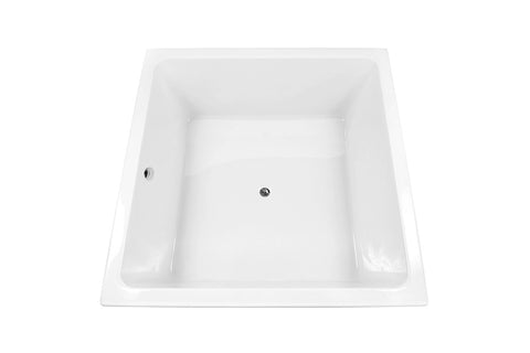 Decina VE1400W Venice 1400mm Square Island Style Bath