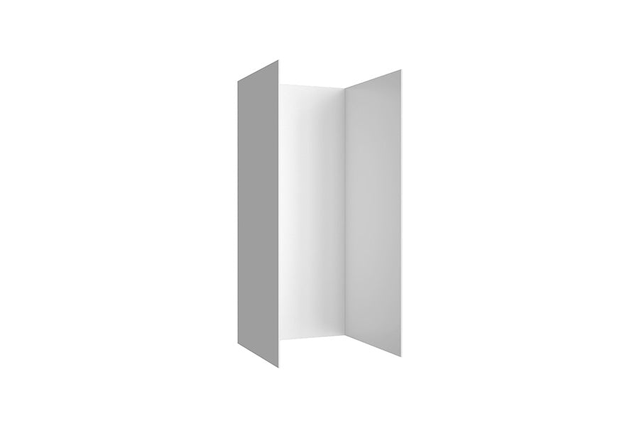 Decina SWAL900 Alcove 878mm 3 Sided Shower Wall