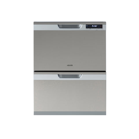 Euro Appliances EDD60S 60cm Built-In Double Drawer Dishwasher