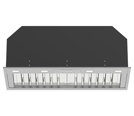 Whispair X3MD09S5.IP Monte Carlo 90cm Super Deep Bulit-in (Undermount) KleenAir Pro 1140m3/hr Inline