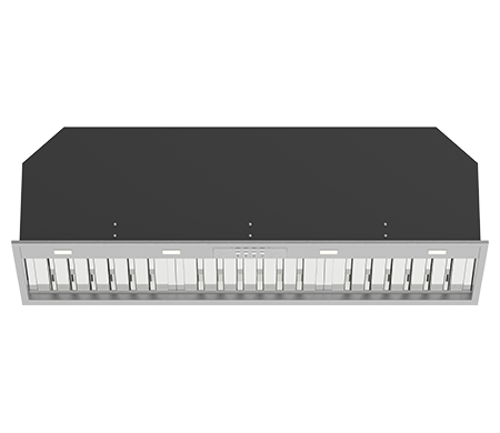 Whispair X3MD12S5.OP/T Monte Carlo 120cm Super Deep Bulit-in (Undermount) Top Ducted KleenAir Power 1020m3/hr