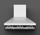 Whispair X5L09S5.OP/T London 90cm Wall Hung Canopy Top Ducted KleenAir Power 1020m3/hr