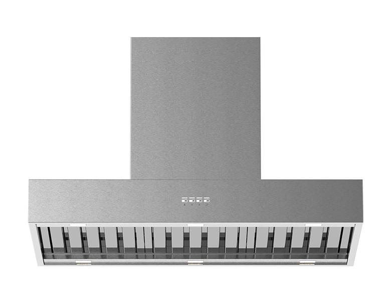 Whispair X7V09S6.OU/T Vienna Island 90cm Island Hung Canopy Top Ducted KleenAir Ultra 1680m3/hr