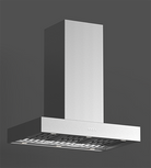 Whispair X7V09S5.EP Vienna Island 90cm Island Hung Canopy Roof / Wall KleenAir Pro 1140m3/hr External