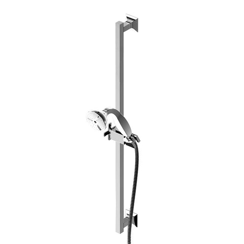 Zucchetti Z93100 Bellagio Slide Rail / Hand Shower Set