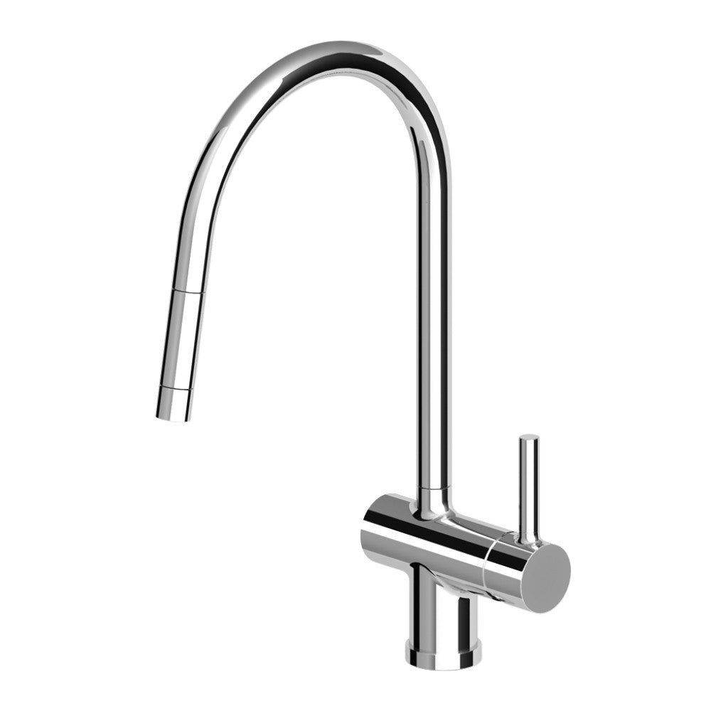 Zucchetti ZP6285 Pan Sink Mixer With Pull Out Nozzle